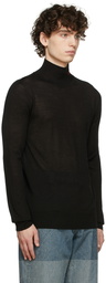 032c Black Logo Turtleneck