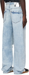 Dsquared2 Blue Distressed Jeans