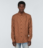 Amiri - Micro paisley long-sleeved shirt