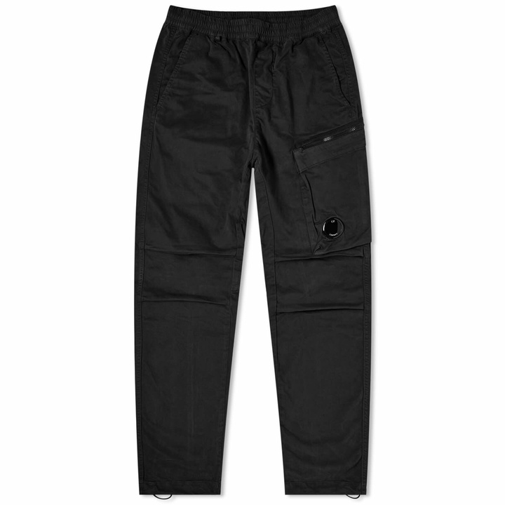 Photo: C.P. Company Men's Stretch Sateen Pants in Black