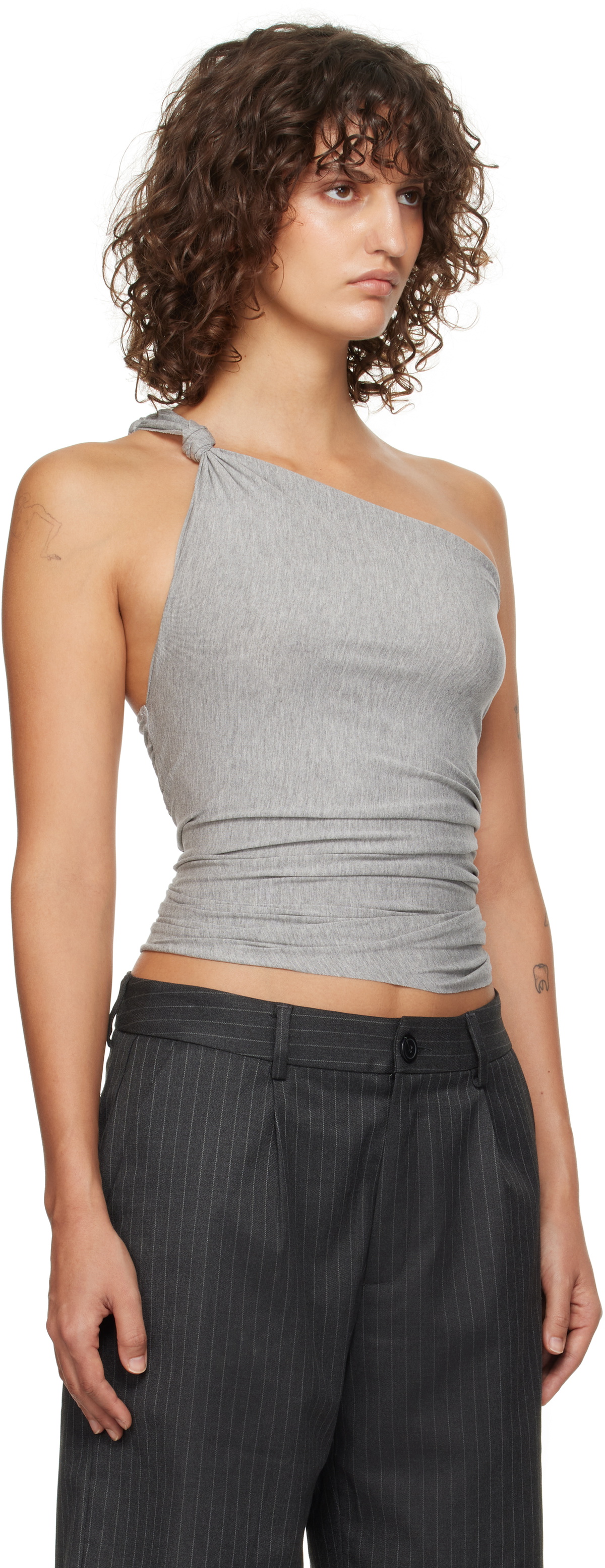 Gimaguas Gray Fiocco Tank Top