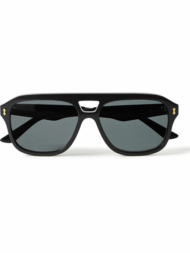 Photo: Gucci Eyewear - Aviator-Style Acetate Sunglasses