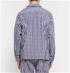 Sleepy Jones - Henry Gingham Cotton Pyjama Shirt - Blue