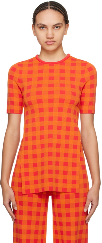 Photo: SIMONMILLER Orange Canoga T-Shirt