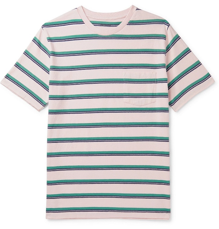 Photo: Bellerose - Cotton and Linen-Blend T-Shirt - Pink