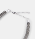Self-Portrait Crystal-embellished choker