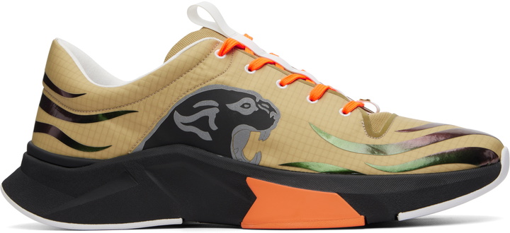 Photo: Valentino Garavani Khaki Panther Blaze Low-Top Sneakers