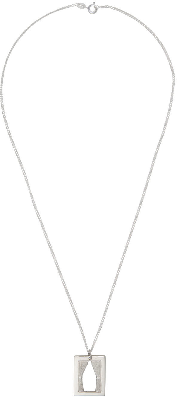 アクセサリー bleue burnham window pendant necklace Bleue Burnham Silver Window Necklace Bleue Burnham