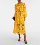 Zimmermann Pop embroidered midi dress