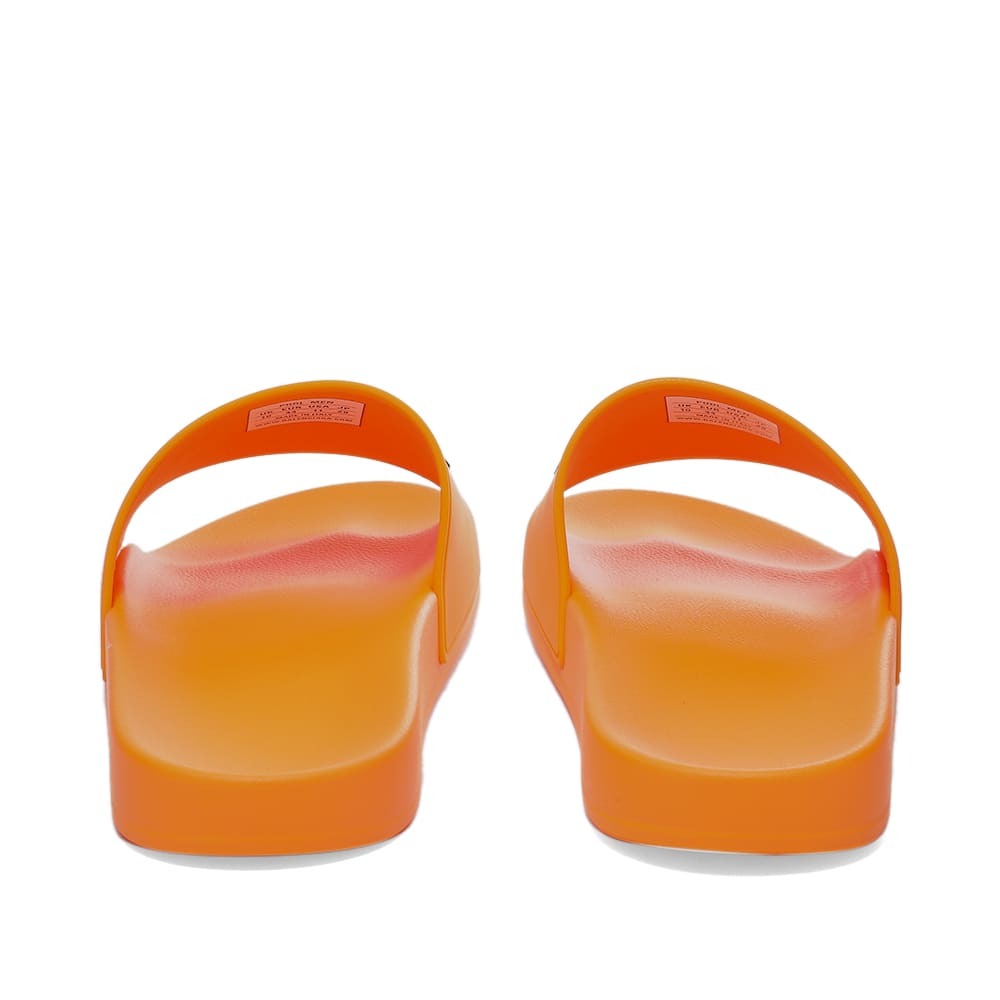 ●送料込●BALENCIAGA●POOL SLIDE サンダル ネオンオレンジ Balenciaga Men's Logo Pool Slide in Orange/Black Balenciaga
