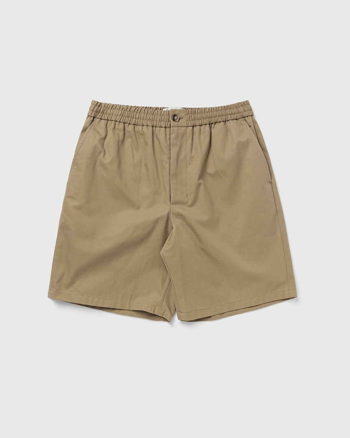 ELASTICATED WAIST SHORTS WITH EMBOSSED AMI DE COEUR