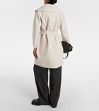 'S Max Mara Messi virgin wool wrap coat