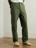 OrSlow - Straight-Leg Cotton Trousers - Green
