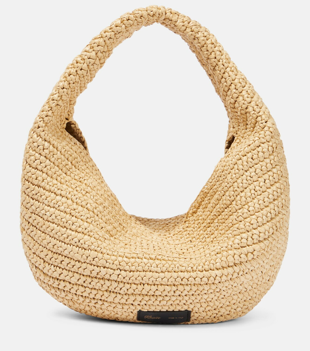 Khaite - Olivia Medium raffia shoulder bag