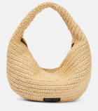 Khaite - Olivia Medium raffia shoulder bag