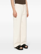 Nanushka Neutral Jurian Wide-Leg Trousers