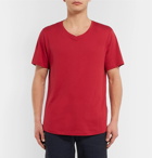 Onia - Cotton and Modal-Blend Jersey T-Shirt - Men - Red
