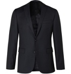 Officine Generale - Slim-Fit Herringbone Wool Suit Jacket - Blue