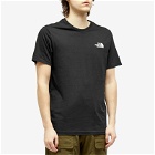 The North Face Men's Collage T-Shirt in Tnf Black/Summit Gold