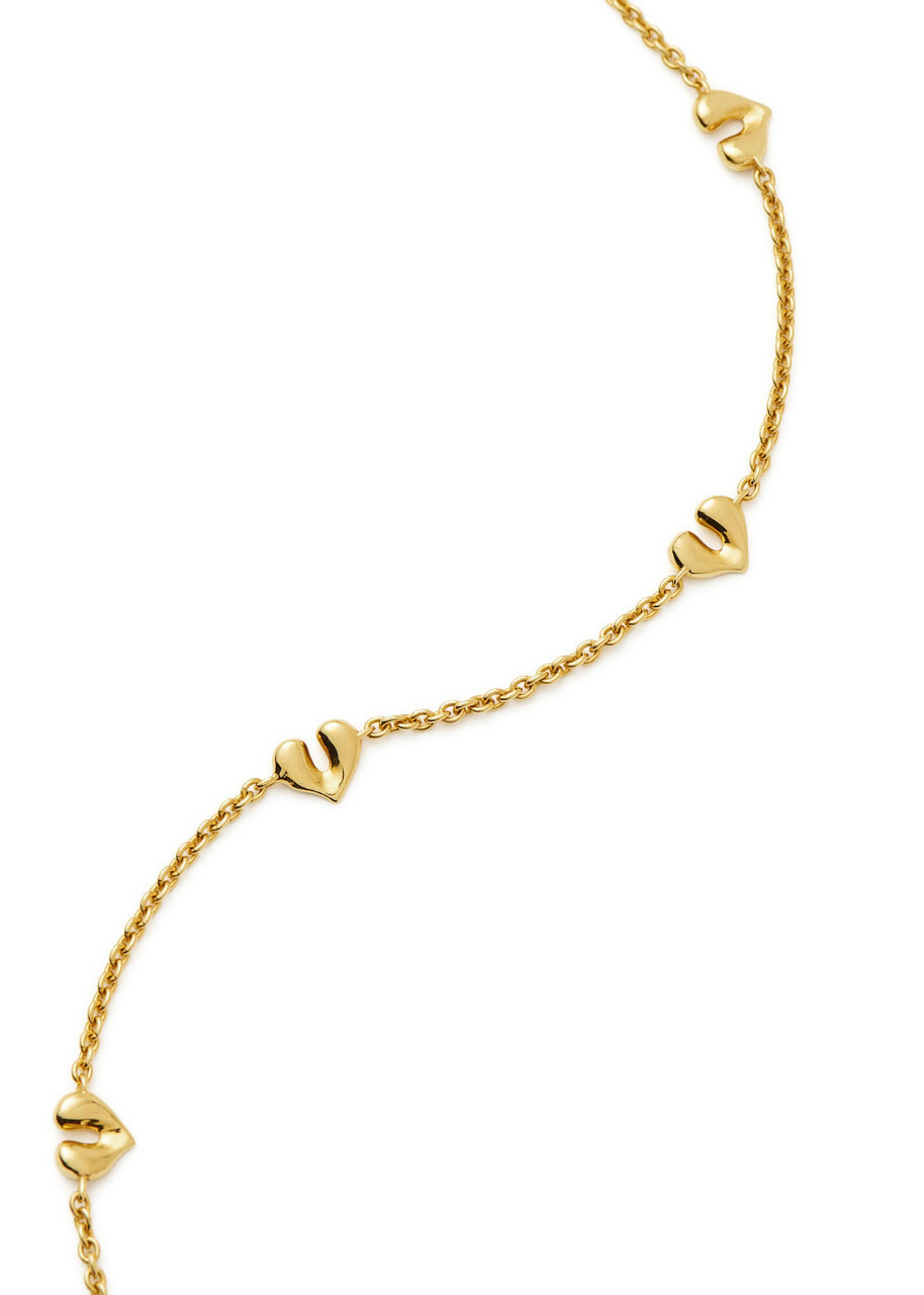 Missoma Molten Heart 18k Gold Vermeil Choker Necklace - One Size