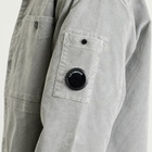C.P. Company Men's Corduroy Lens Overshirt in Flint Grey
