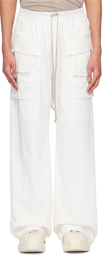 Photo: Rick Owens DRKSHDW Off-White Creatch Wide Cargo Pants