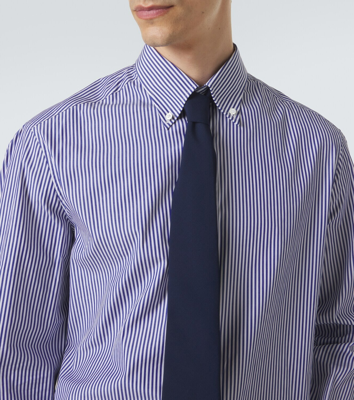 Brunello Cucinelli Striped cotton shirt