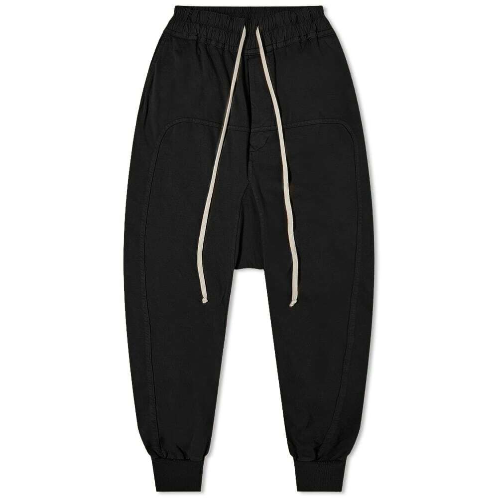 Rick Owens DRKSHDW Women's Prisoner Drawstring Pant in Black Rick