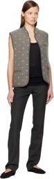 Rier Black Fitted Trousers
