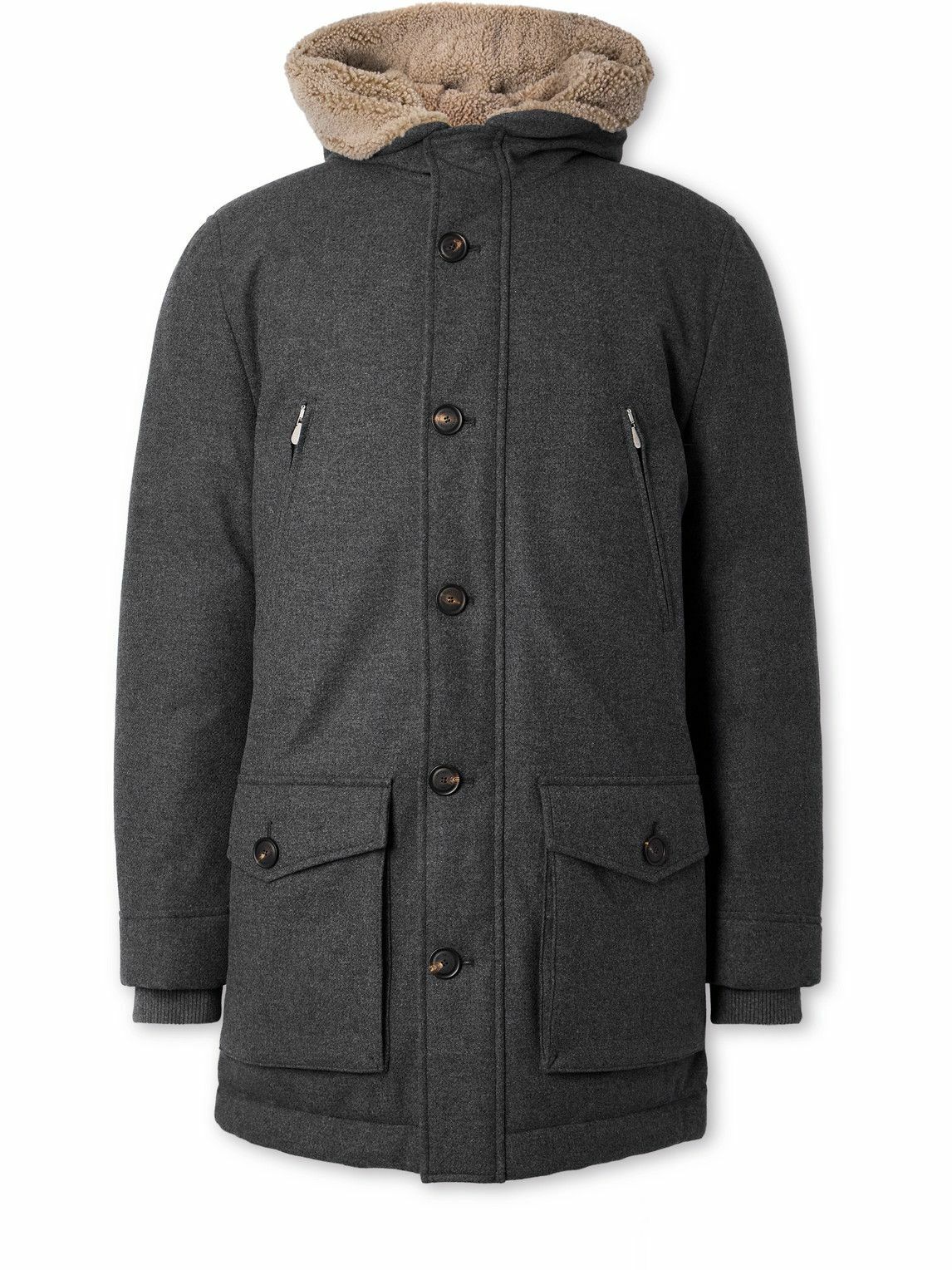 ブルゾン Brunello Cucinelli Parka In Misto Cotone Brunello Cucinelli Hooded Down Jacket Coat Parka New S | eBay