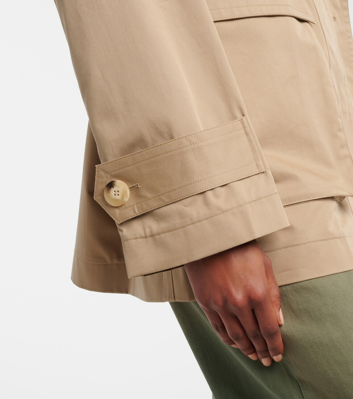 Joseph Shama cotton trench coat
