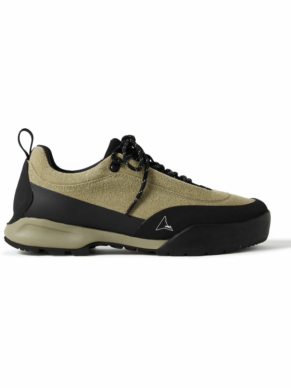 ROA - Cingino Rubber-Trimmed Microfibre Hiking Sneakers - Brown ROA