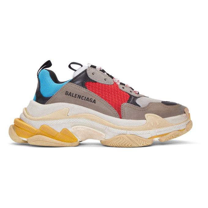 Balenciaga multicolor store triple s