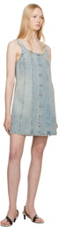 rag & bone Blue Laney Denim Minidress