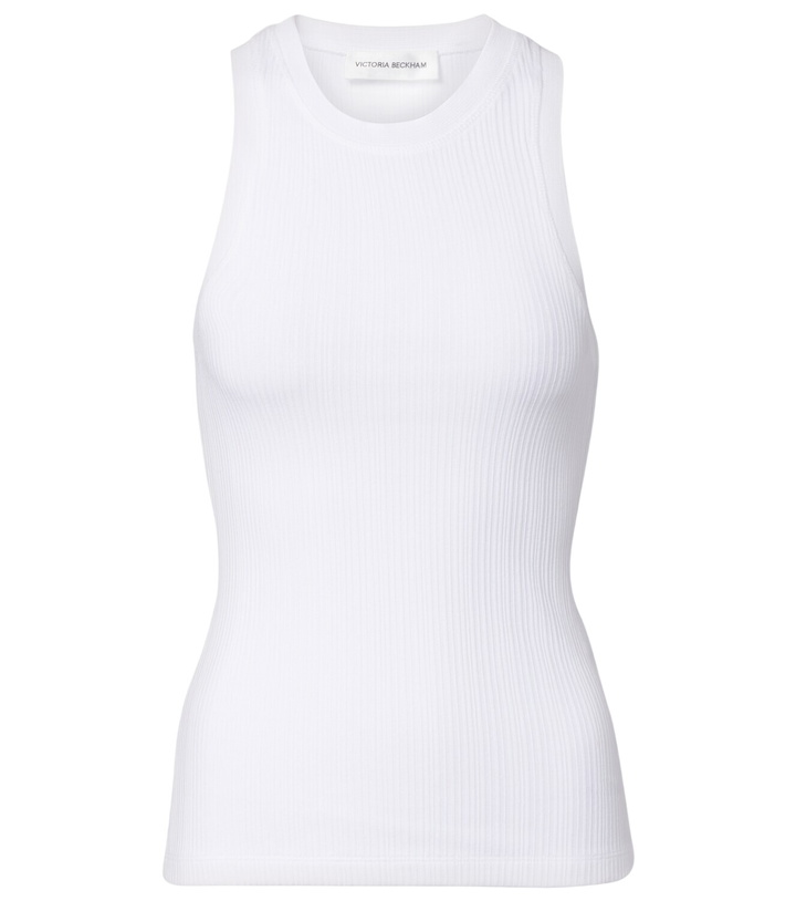 Photo: Victoria Beckham Cotton-blend tank top