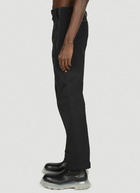 032C - Split-S Zip Pants in Black