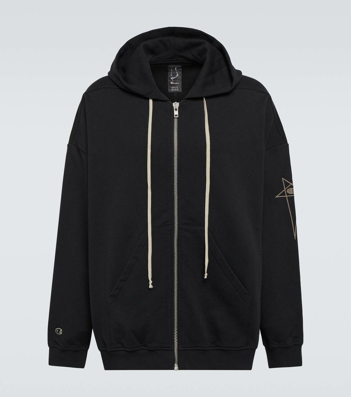 パーカー・フーディ RICK OWENS  Jumbo Jason cotton hoodie Rick Owens Jumbo Jason cotton hoodie Rick Owens