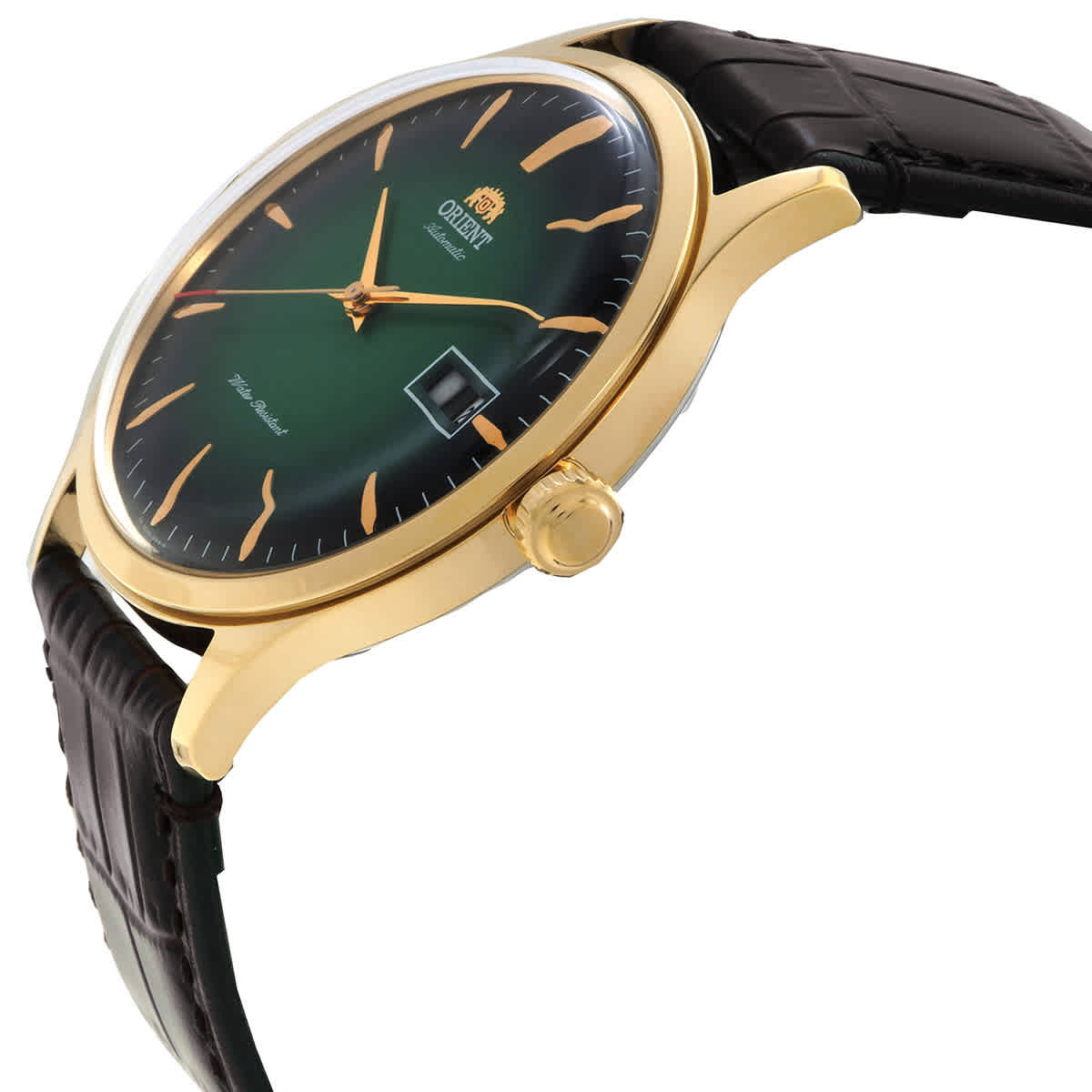 Orient Bambino Version 4 Automatic Green Dial Watch TAC08002F