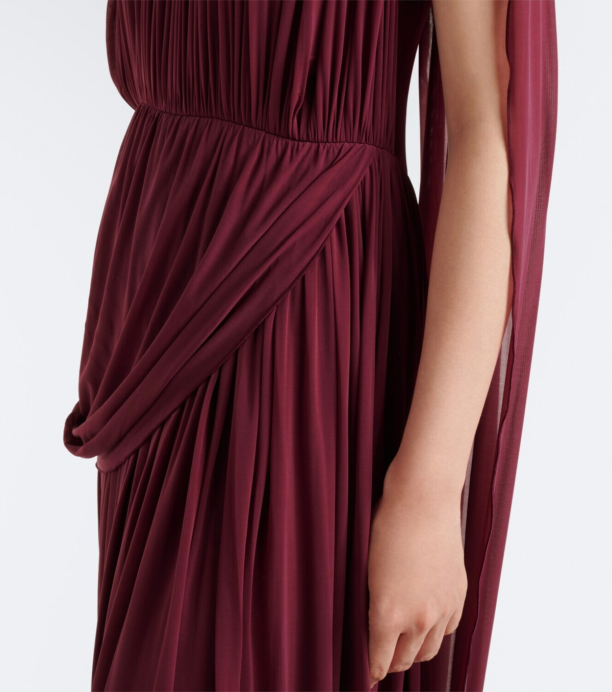 Fforme Kahlo draped jersey maxi dress