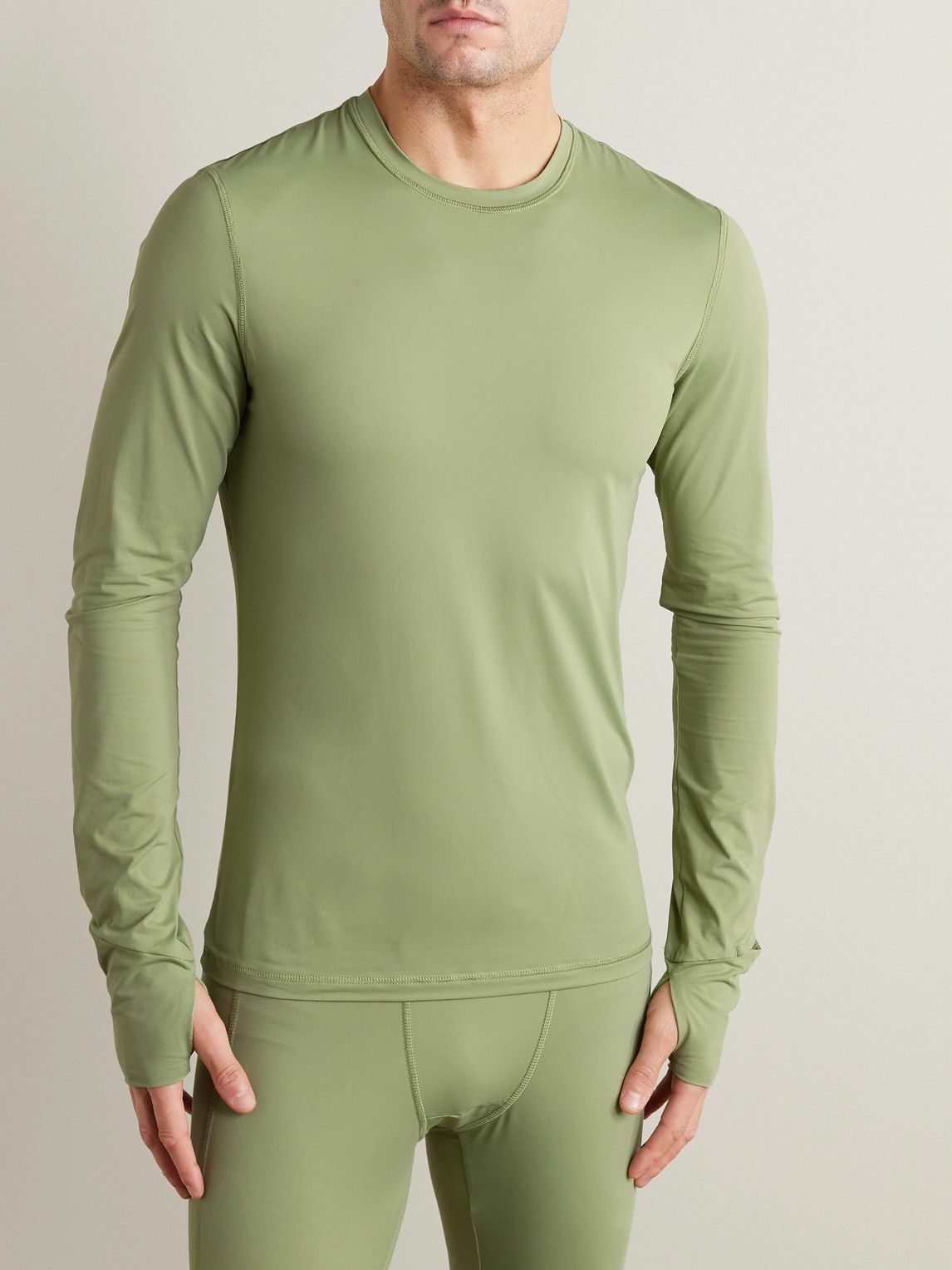 Aztech Mountain - Next To Skin Logo-Appliquéd Stretch-Jersey Ski Base ...