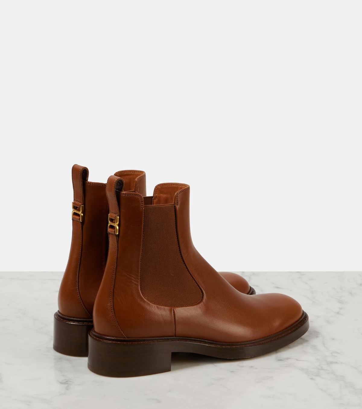 Chloé Marcie leather Chelsea boots