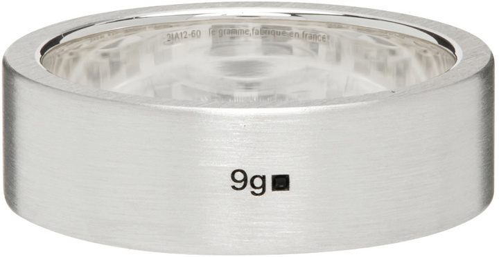Photo: Le Gramme Silver 'Le 9 Grammes' Ribbon Ring