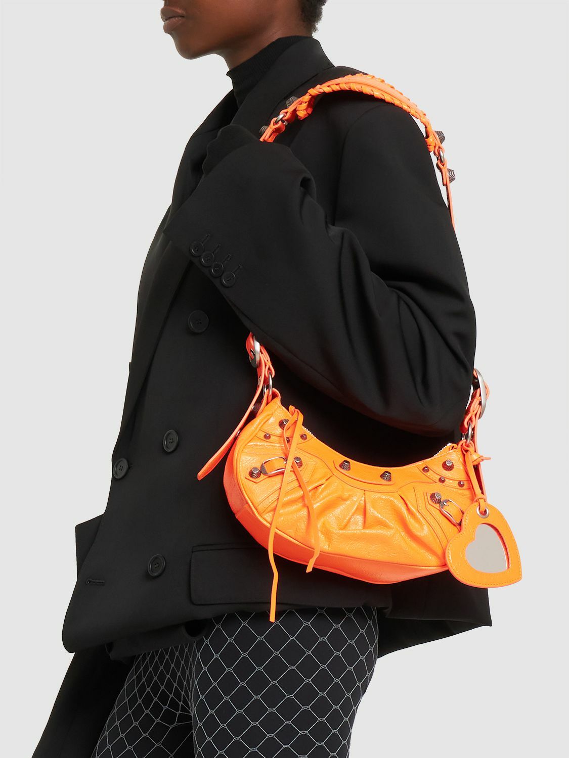 BALENCIAGA - Xs Le Cagole Leather Shoulder Bag Balenciaga