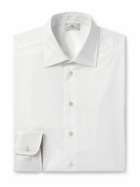 Etro - Slim-Fit Cotton-Poplin Shirt - White