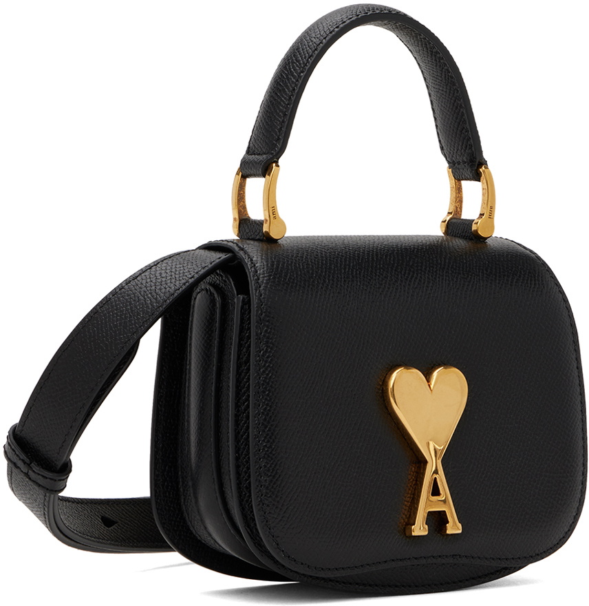 ami Paris ブラックバック　ユニセックス Black Paris Paris Bag | AMI PARIS