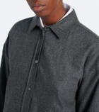 'S Max Mara Wool flannel shirt