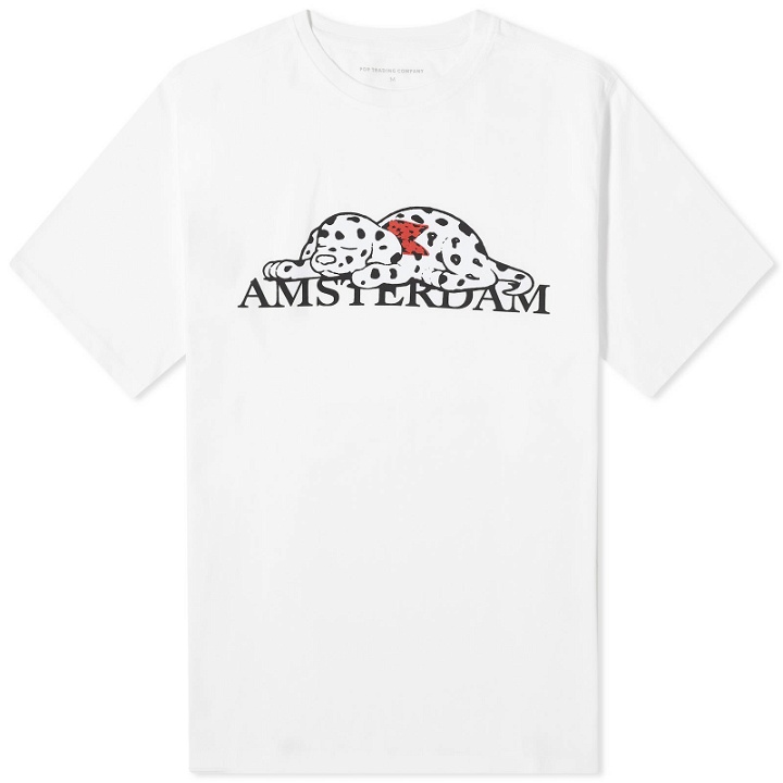 Photo: POP Trading Company Men's Pup Amsterdam T-Shirt in White