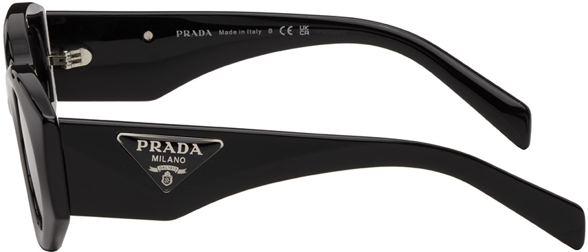 小物 PRADA oval l sunglasses black Prada Eyewear Black Oval Sunglasses Prada