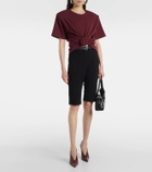 Magda Butrym Cotton-blend jersey T-shirt