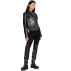 Gianvito Rossi Black Vitello Glove Tall Boots